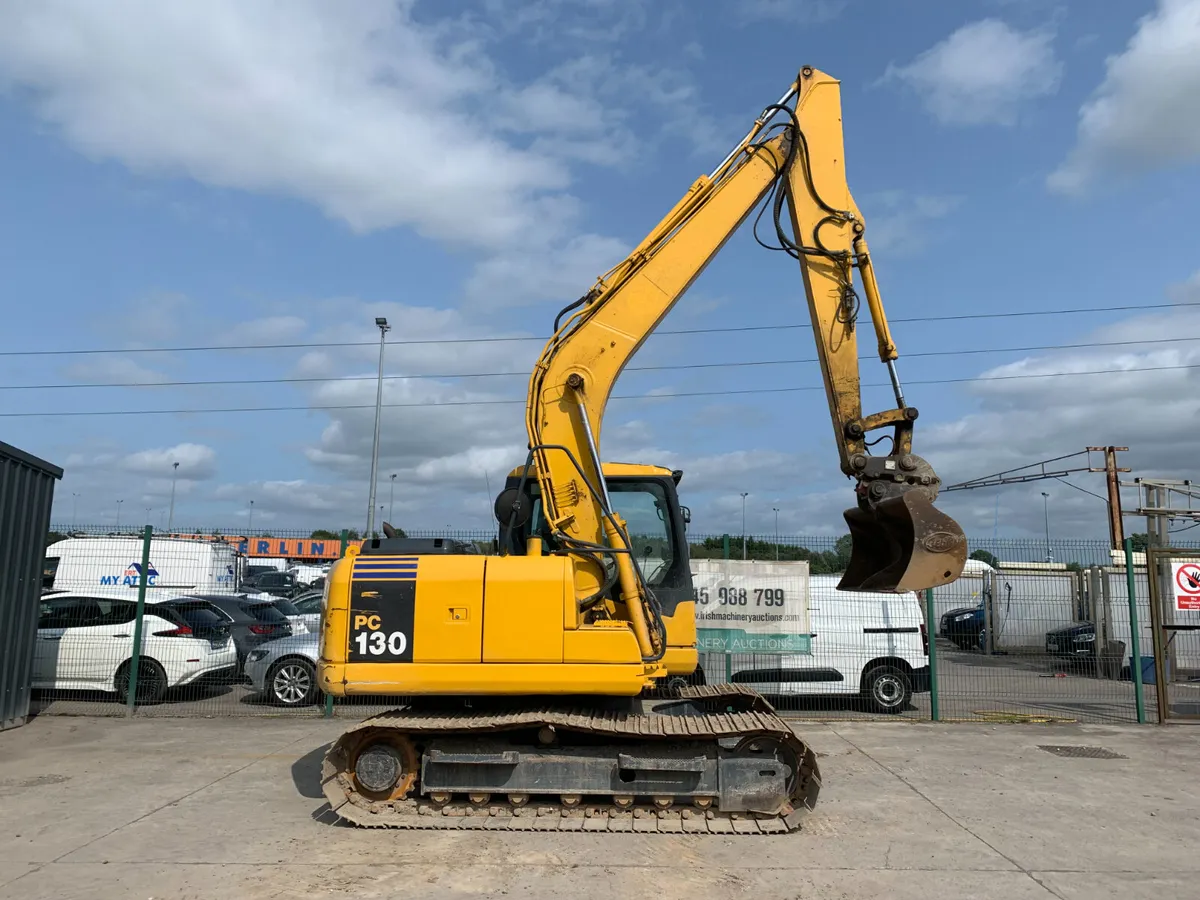 2006 KOMATSU PC130 EXCAVATOR FOR AUCTION - NAAS - Image 4