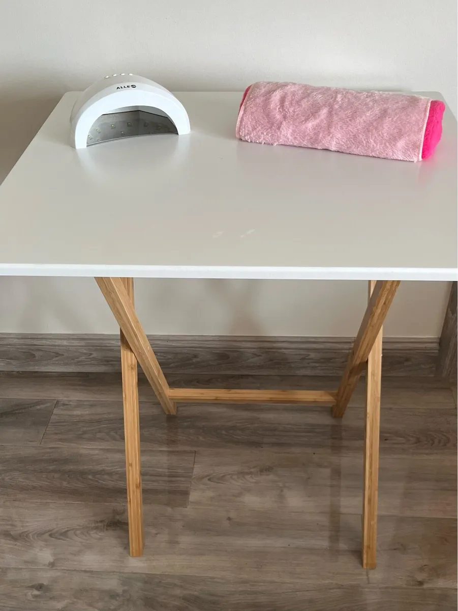 Table & UV Salon Lamp for Home Kit or Start up Kit - Image 3