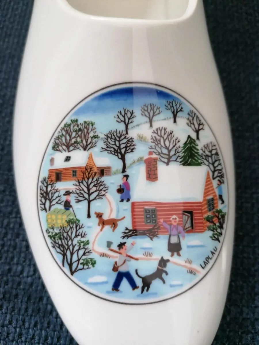 Vintage Villeroy Boch Naif Christmas Shoe - Image 2