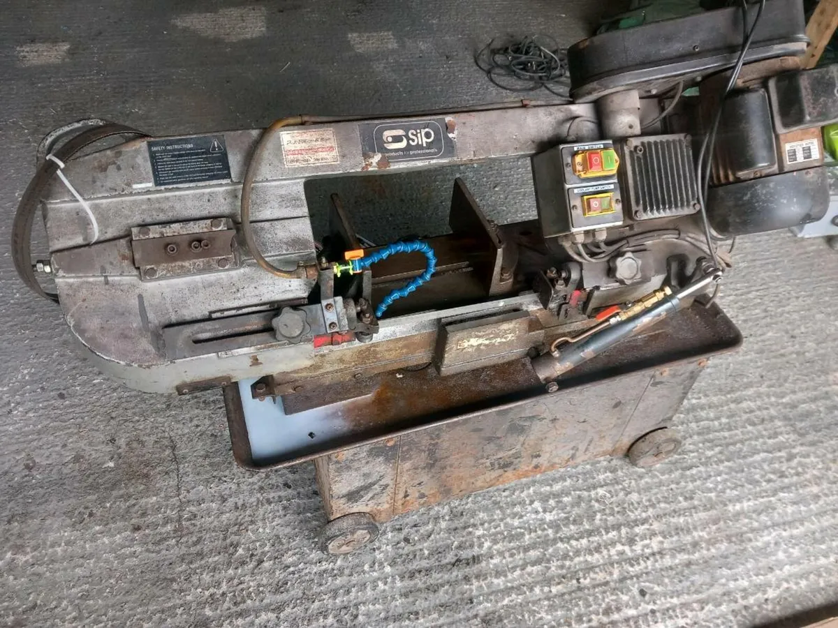 Metal bandsaw 240v - Image 3