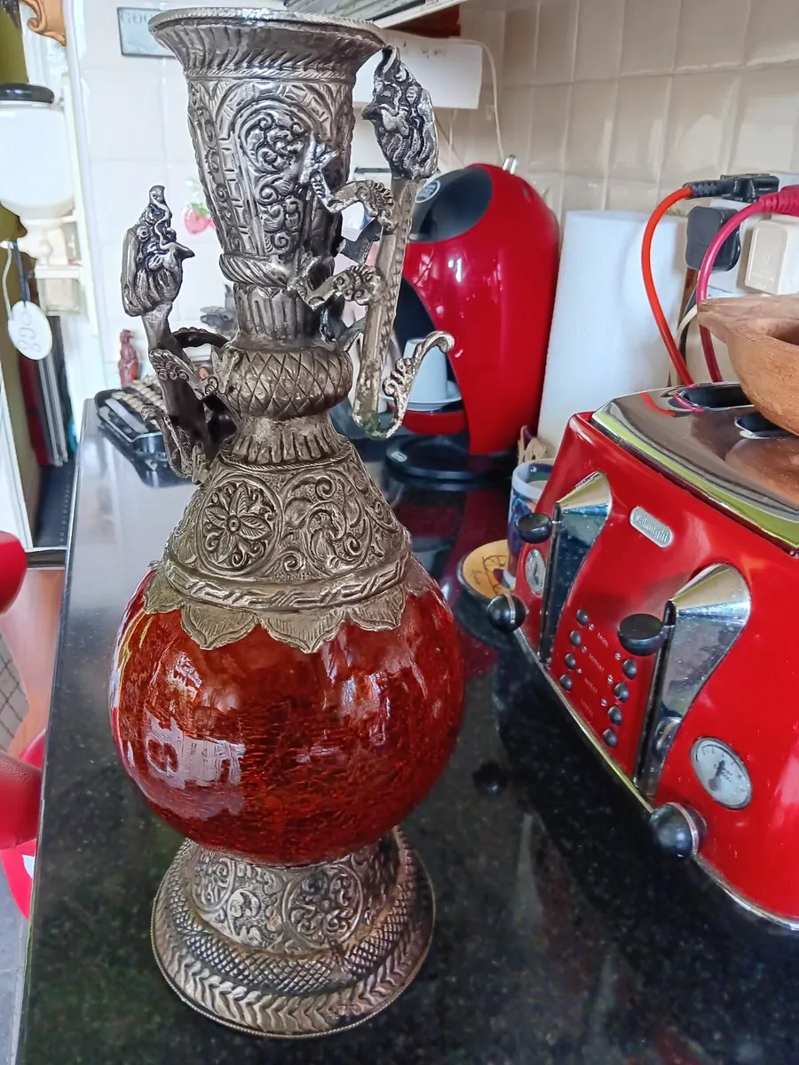 Vintage  indian vase - Image 1