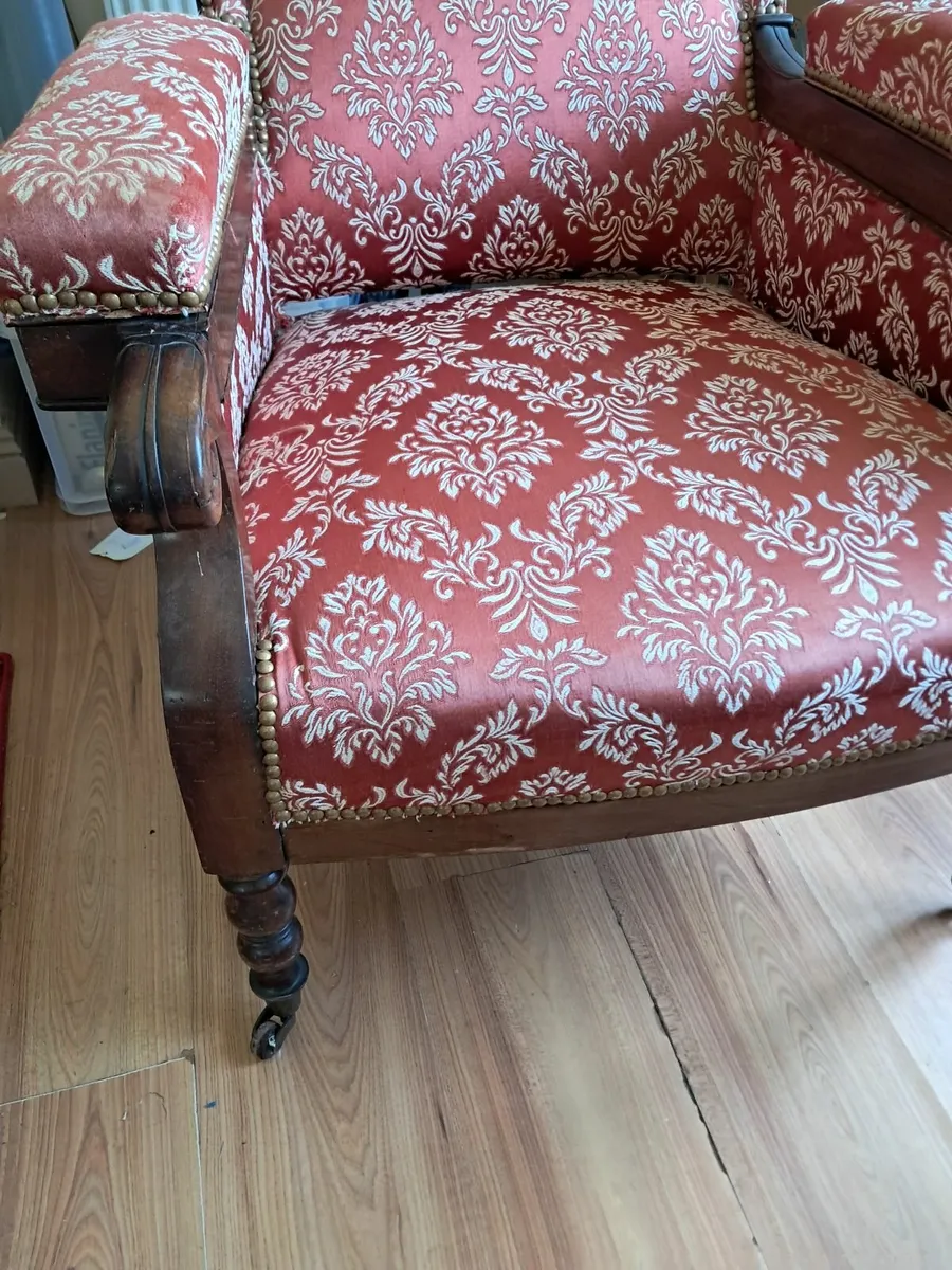 Antique Armchair. - Image 2