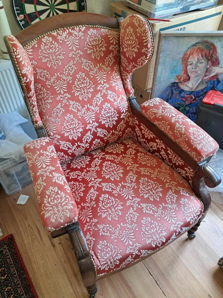 Antique Armchair. - Image 4