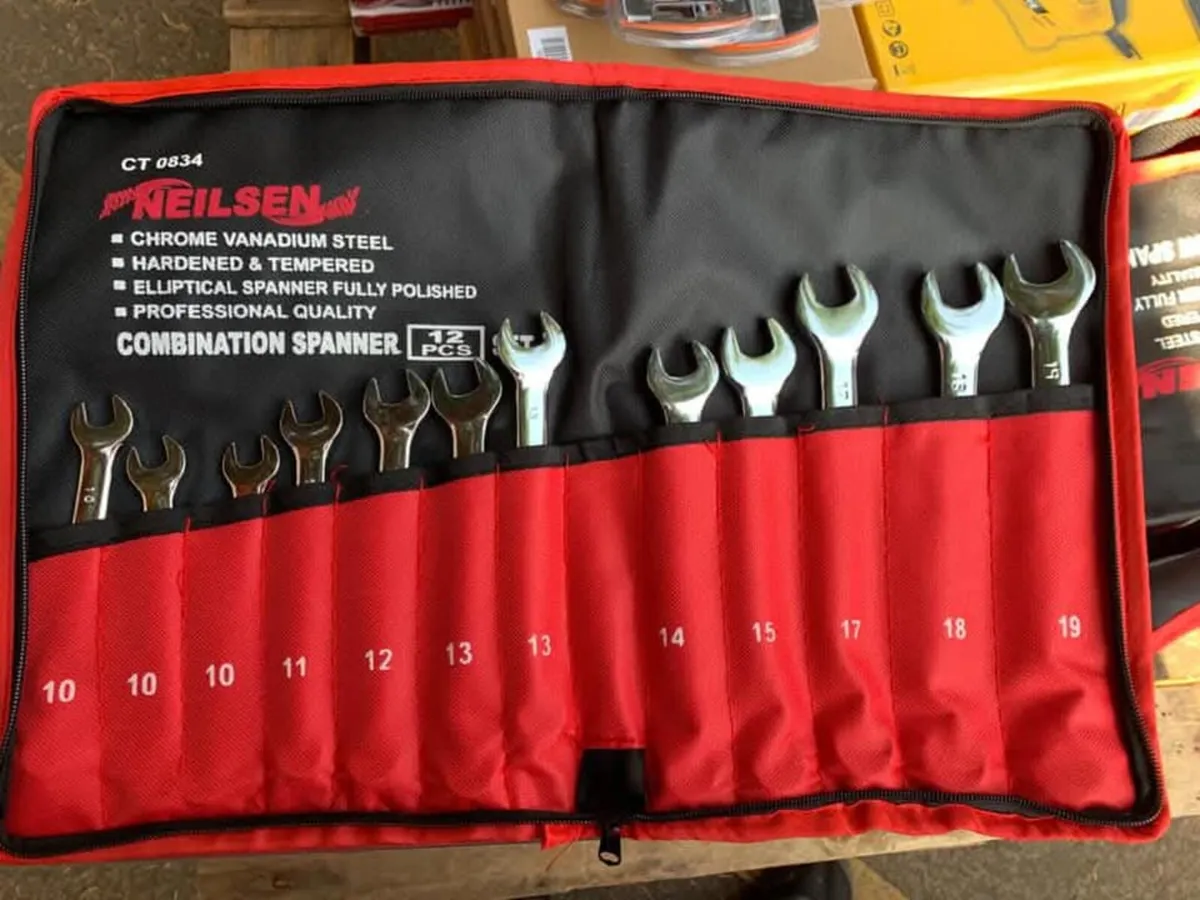 12PC COMBINATION SPANNER SET