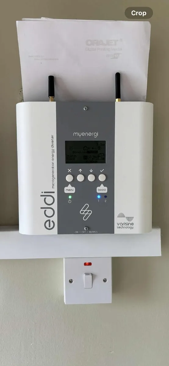 Myenergi Eddi hot water diverter