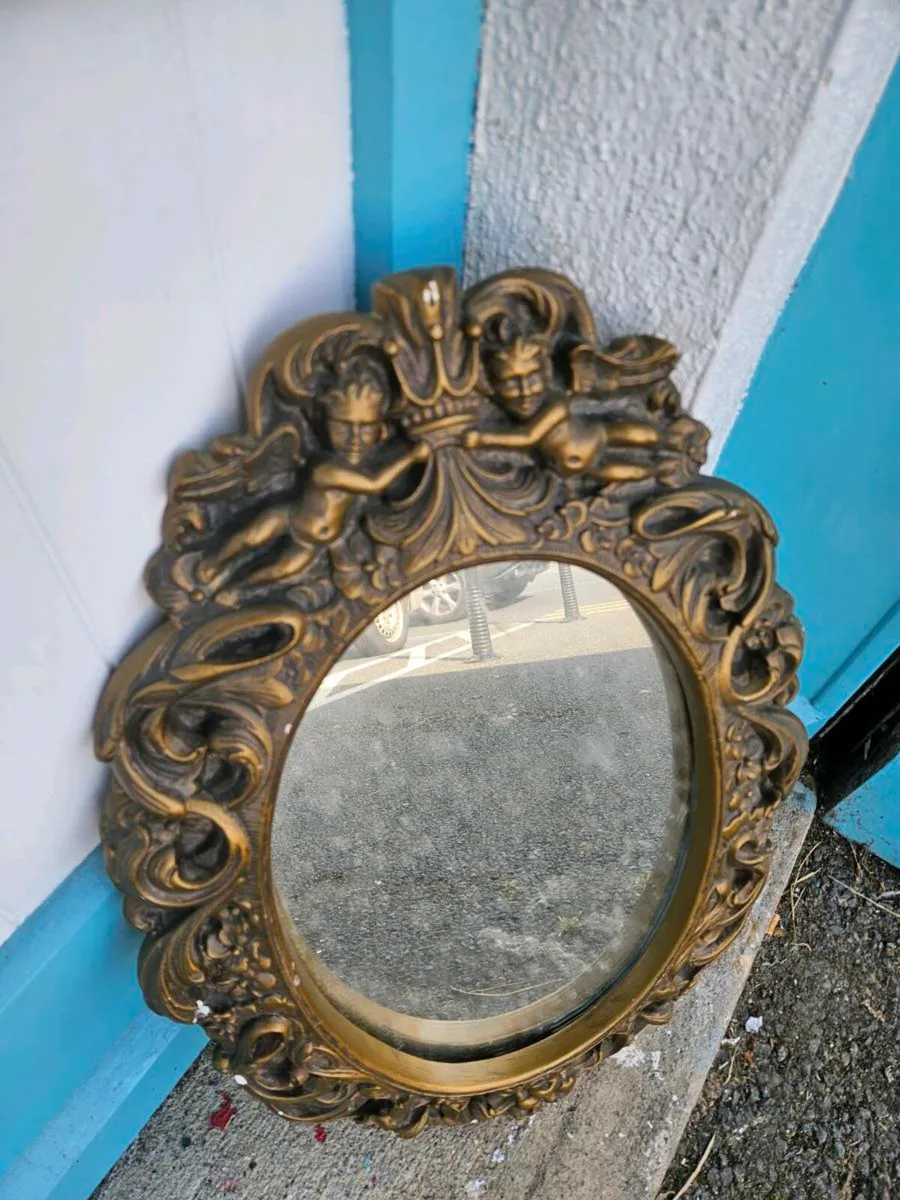Vintage Style Classical Mirror - Image 3