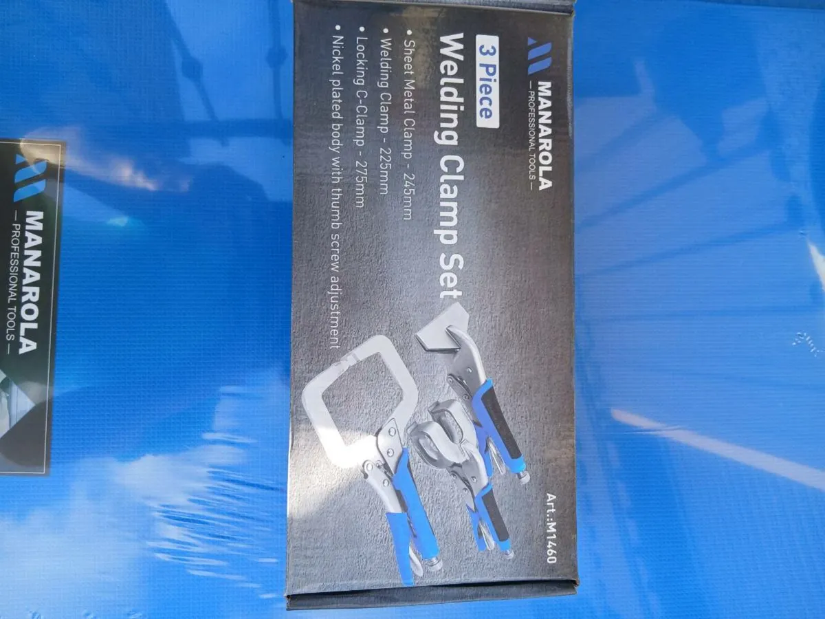 3PC WELDING CLAMP SET