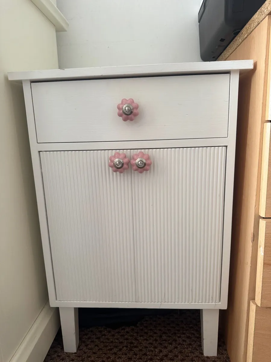 White Bedroom Furniture Set-€100 Very Good Conditi - Image 3