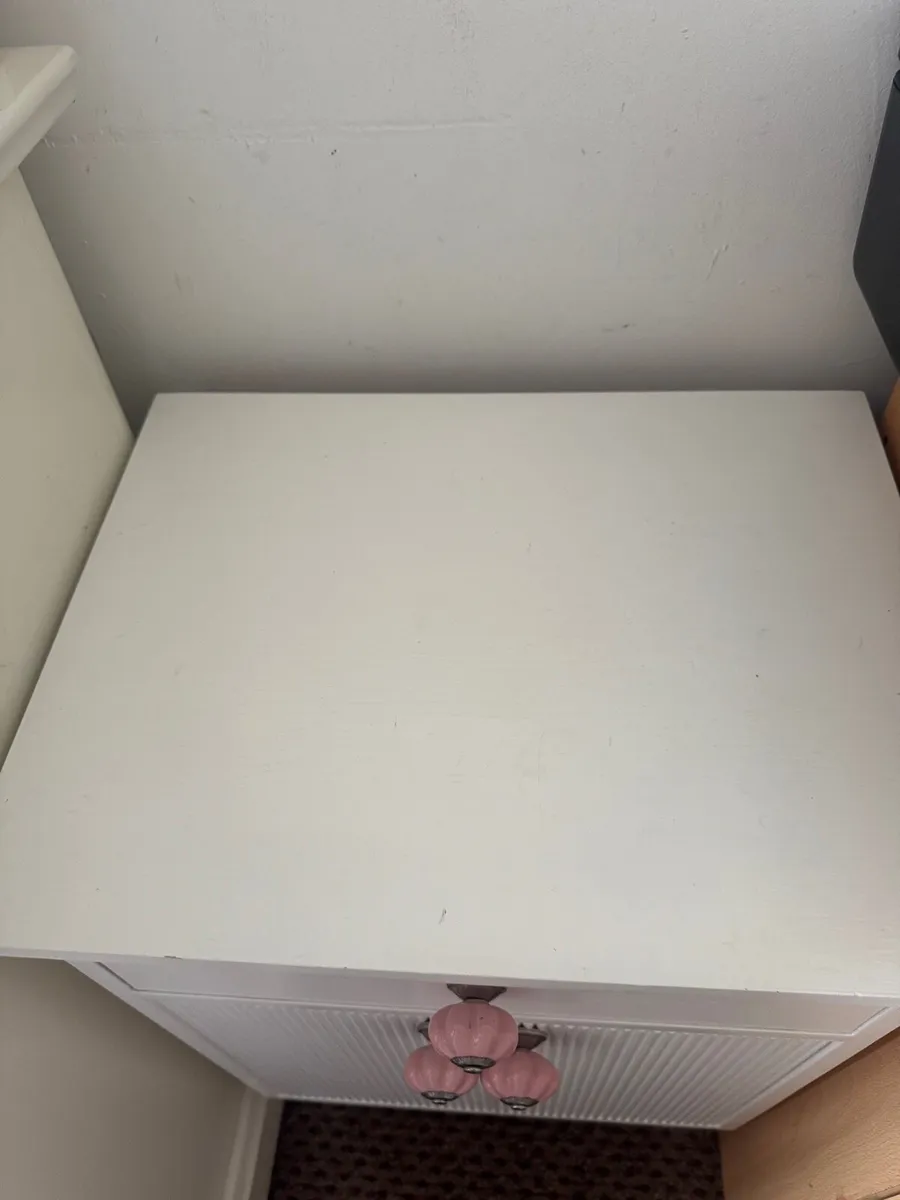 White Bedroom Furniture Set-€100 Very Good Conditi - Image 4