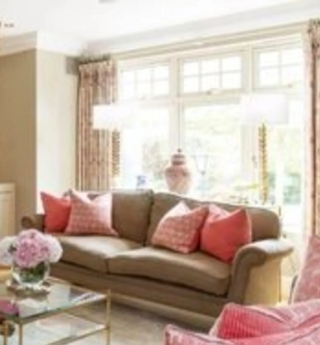 LAURA ASHLEY  3 Seater Couch x 2