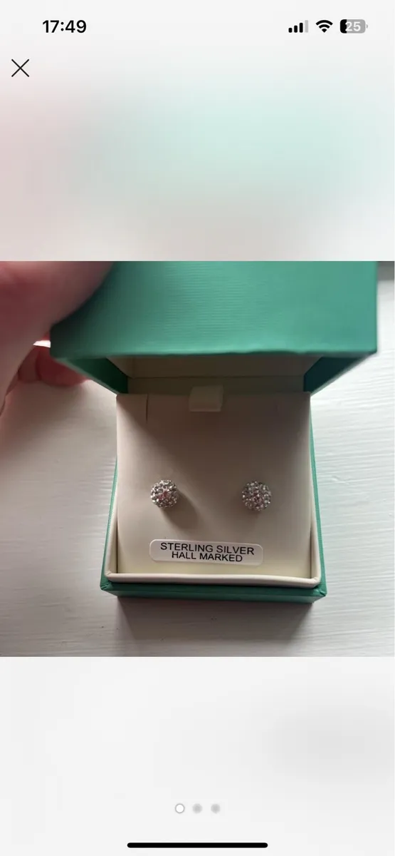 Sterling Silver Earrings. - Image 1