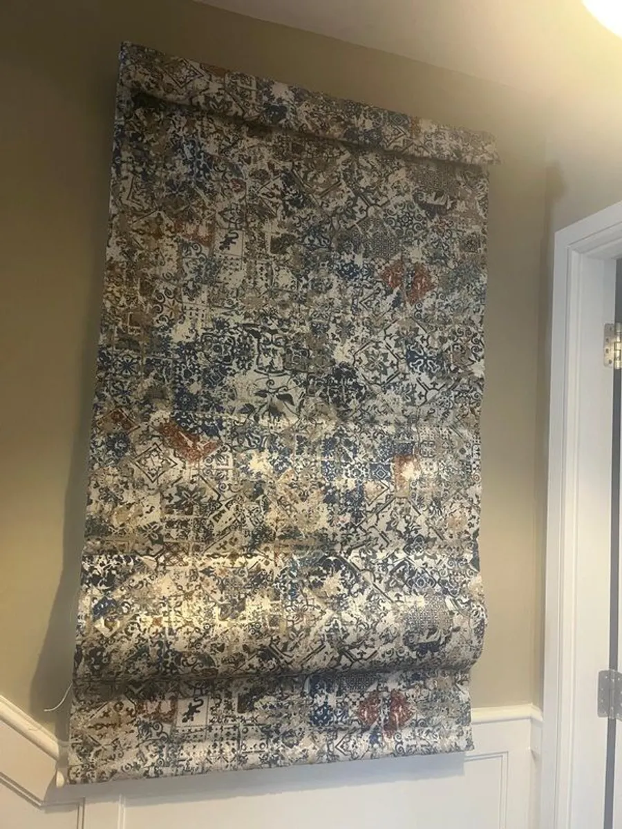 Roman blinds x2 - Image 1