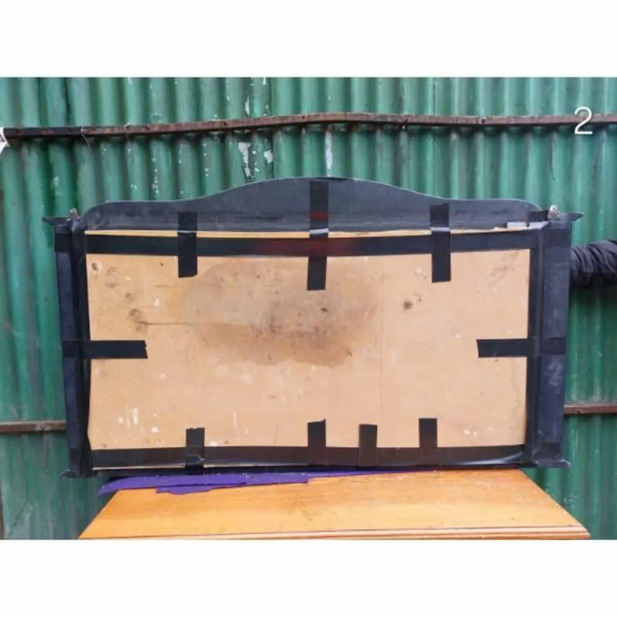 Black Marble Overmantel Mirror – KAS375 - Image 4