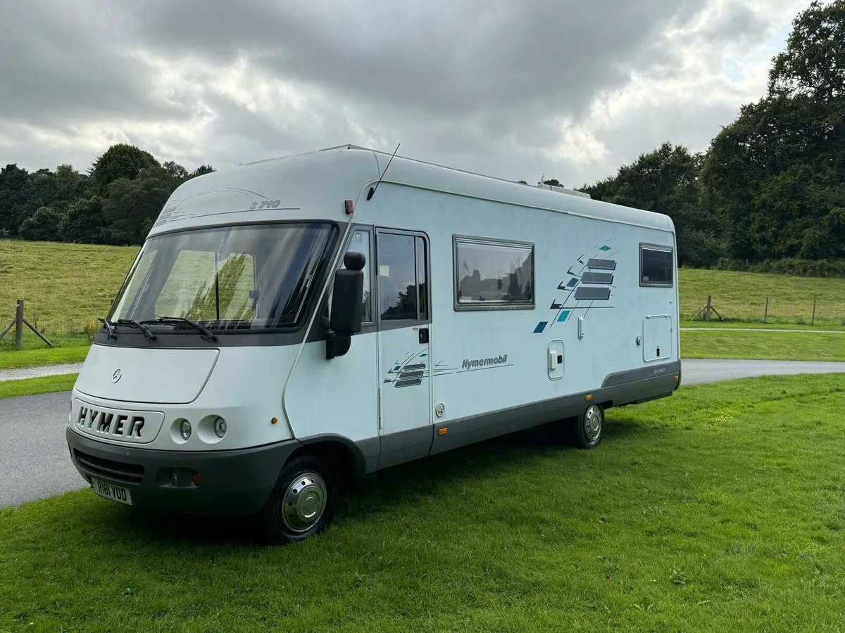 automatic Mercedes Hymer Motorhome - Image 2