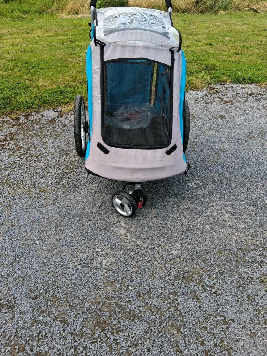 Dog Carrier Trailer Bicycle Bike - Image 1