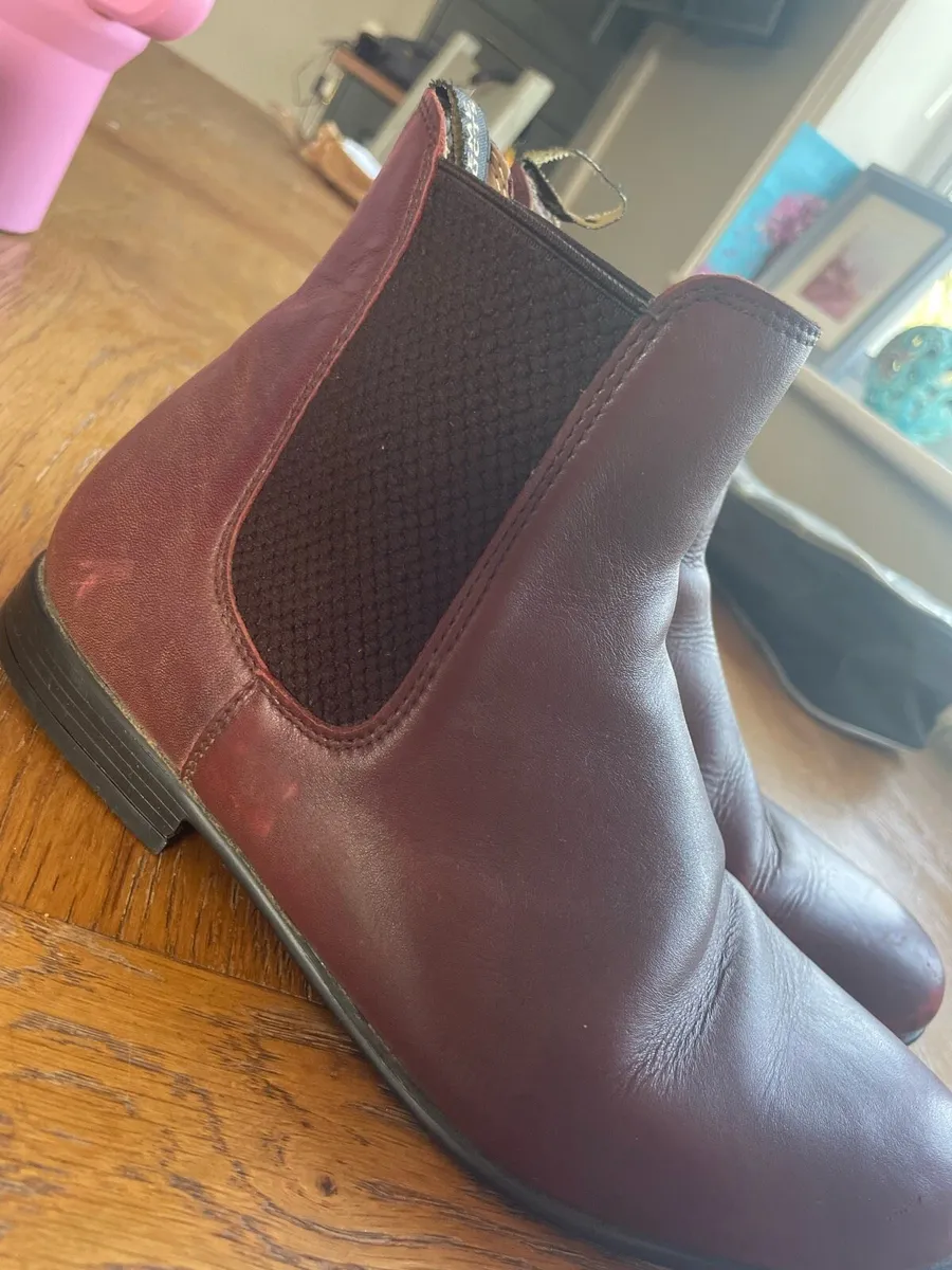 Jodpur Boots / beige Jodpurs - Image 3