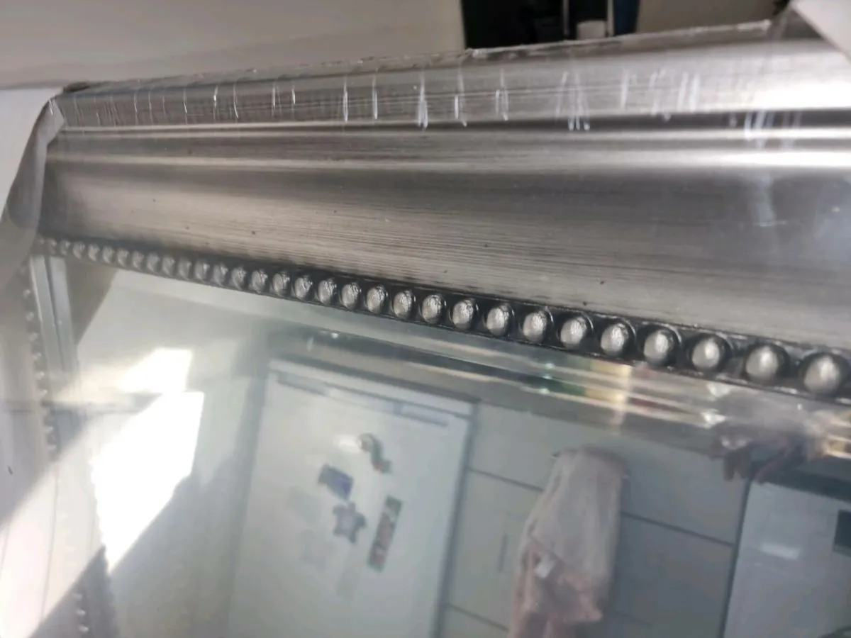 Rectangular Pewter Mirror - Image 2