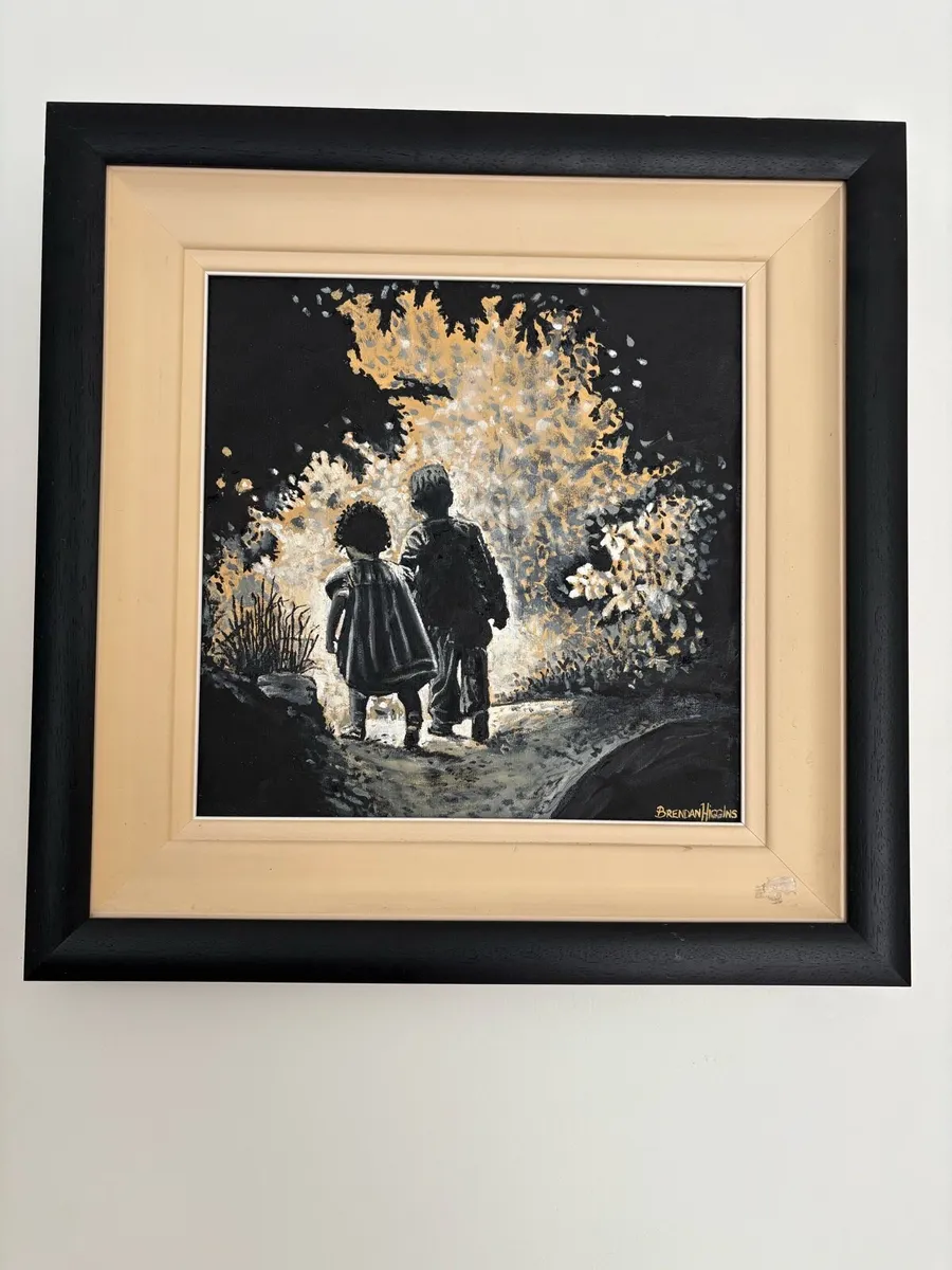 Framed Painting - Paradise Garden - Image 1