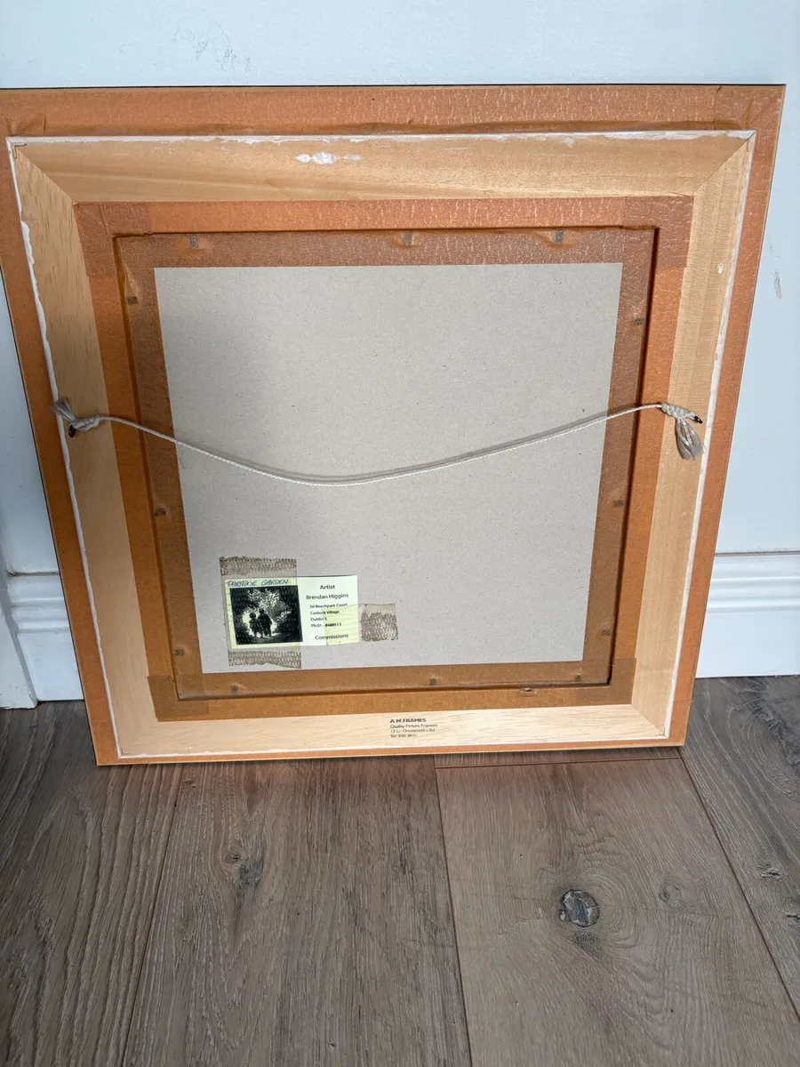 Framed Painting - Paradise Garden - Image 4