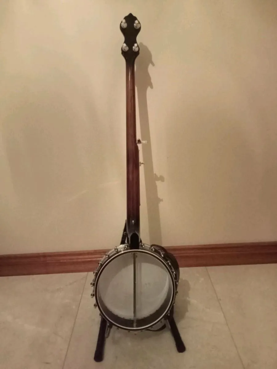 Gold Tone Long Neck 5 String Banjo. - Image 2