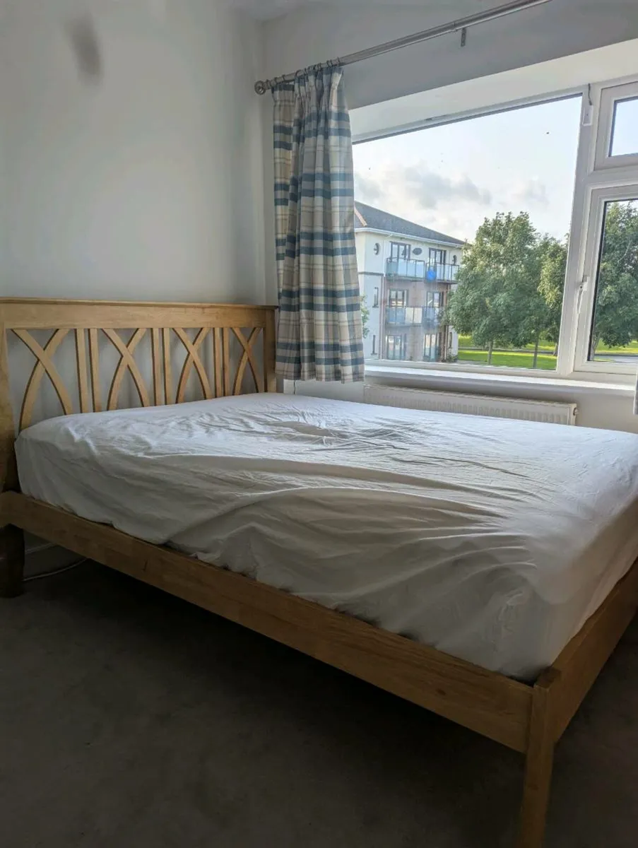 5ft Bed frame and mattress - Image 2