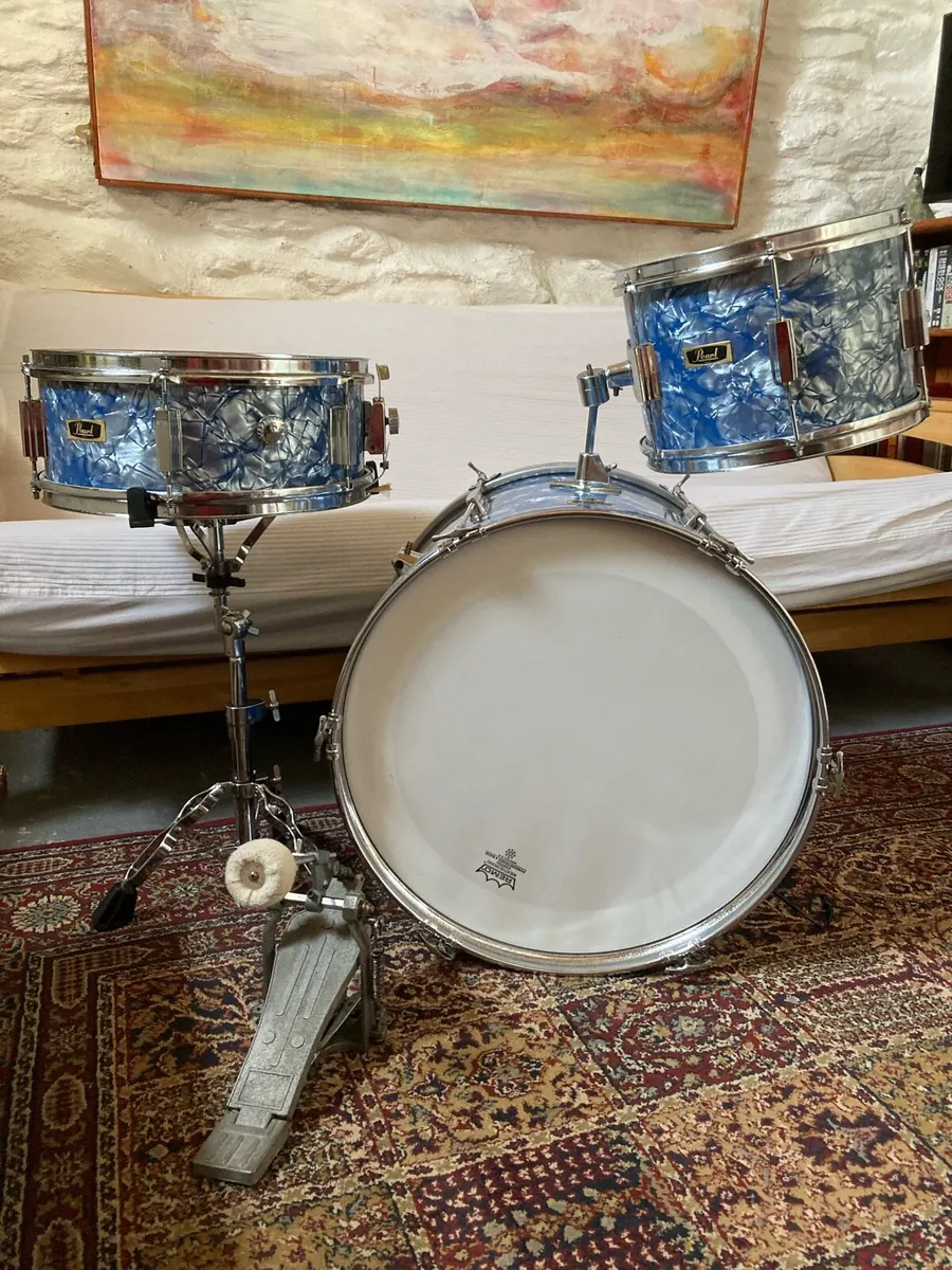 Pearl 70s Japanese drum set - Image 3
