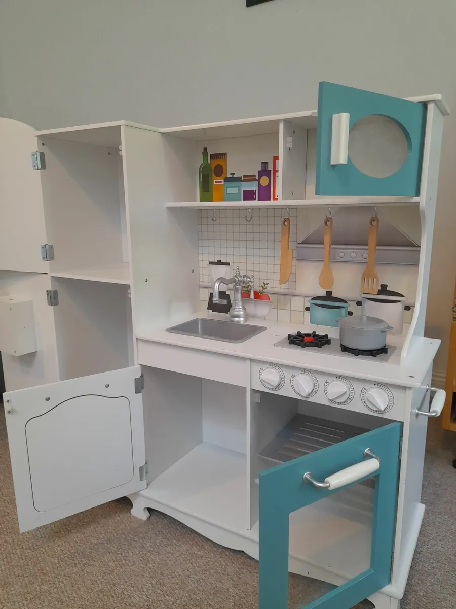 Kids Wooden Kitchen - Image 2
