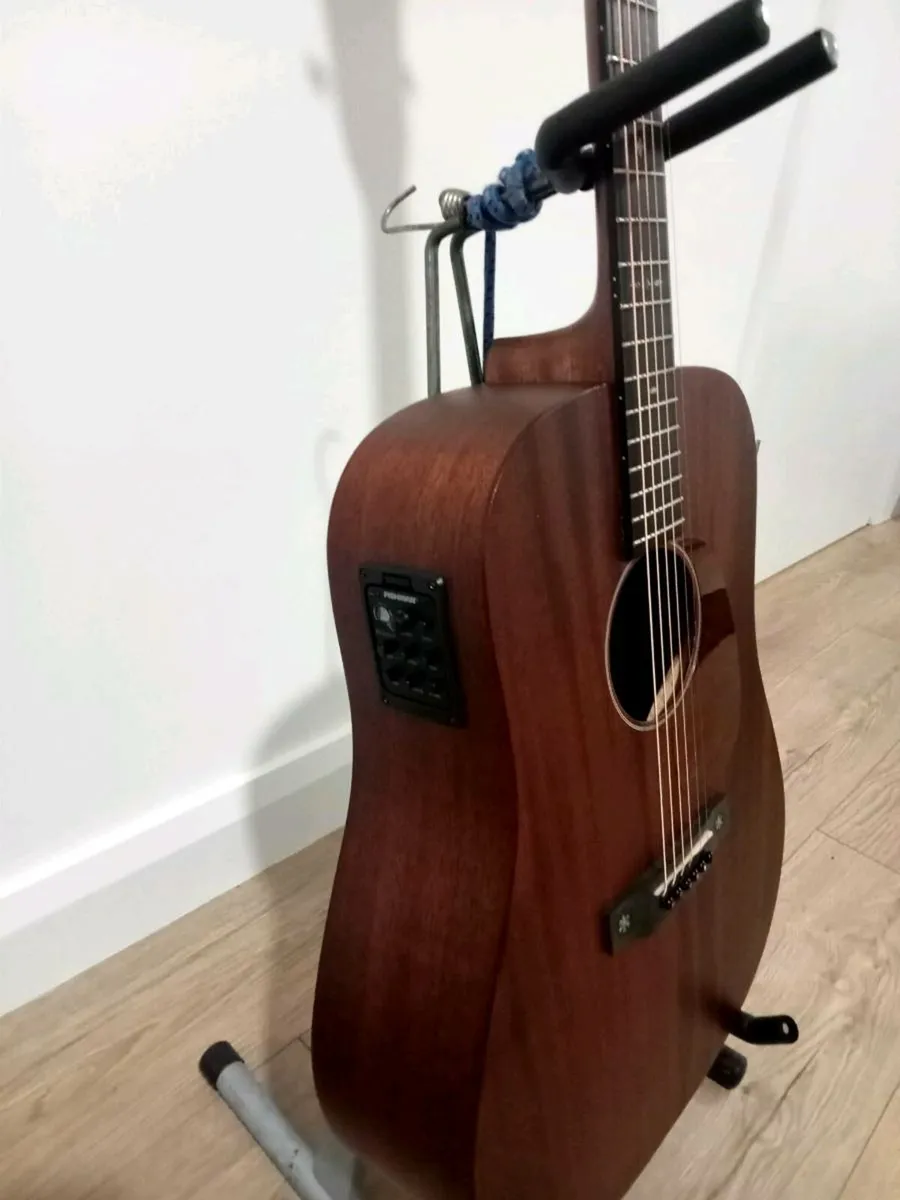 Sigma Guitar SDM-15E Electro-Acoustic Guitar with - Image 2