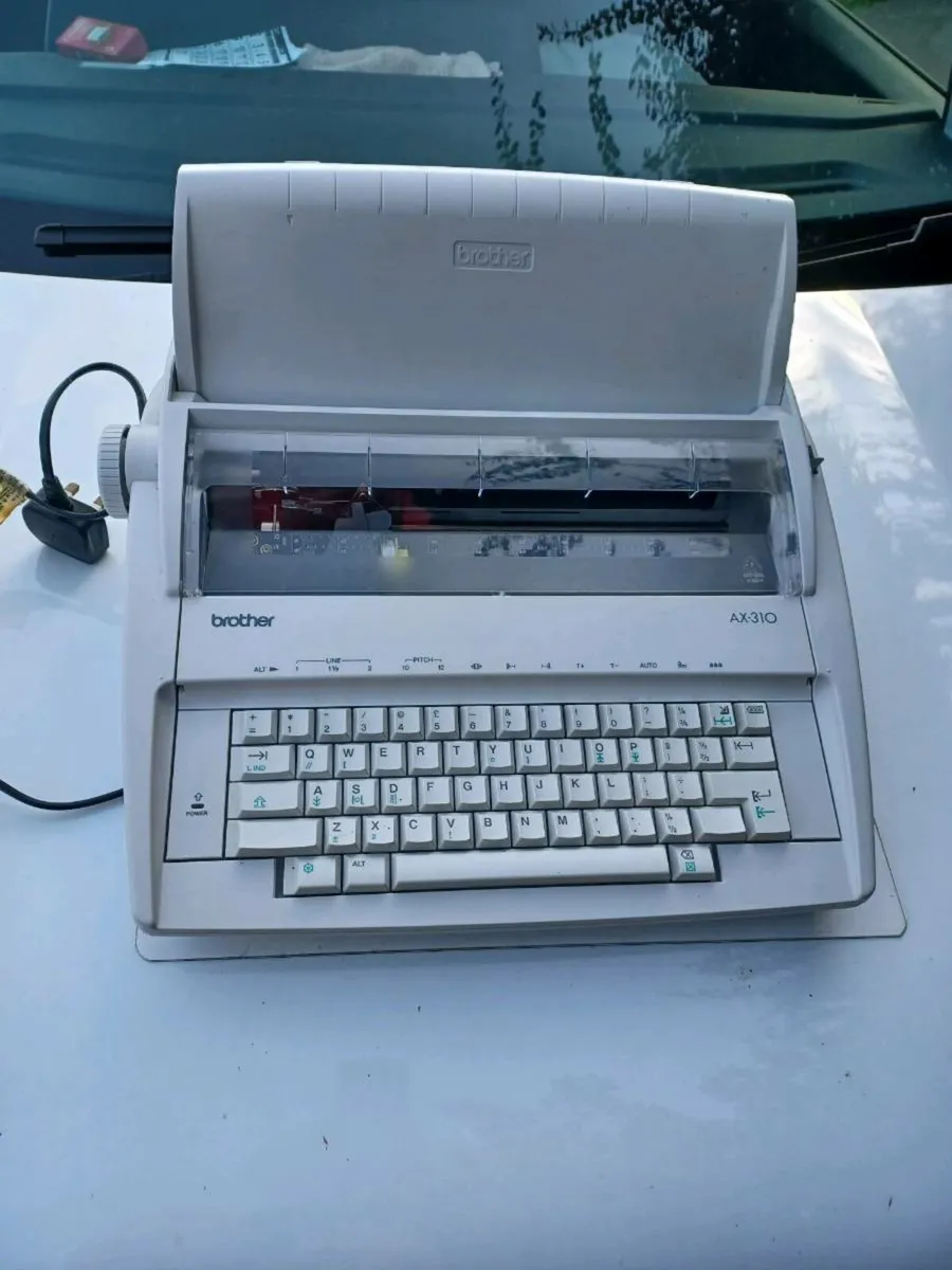 Brother typewriter. - Image 1