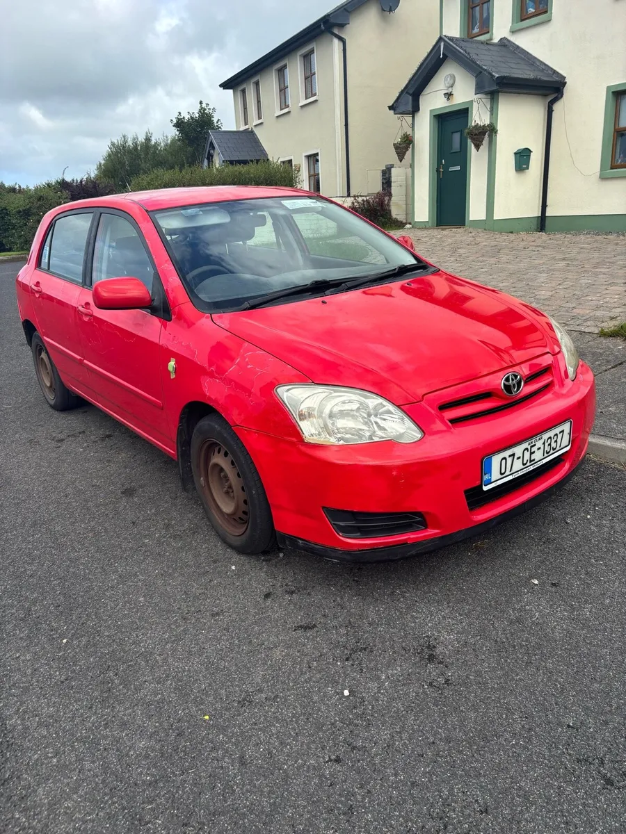 2007 Toyota Corolla 1.4 petrol 1 owner - Image 1