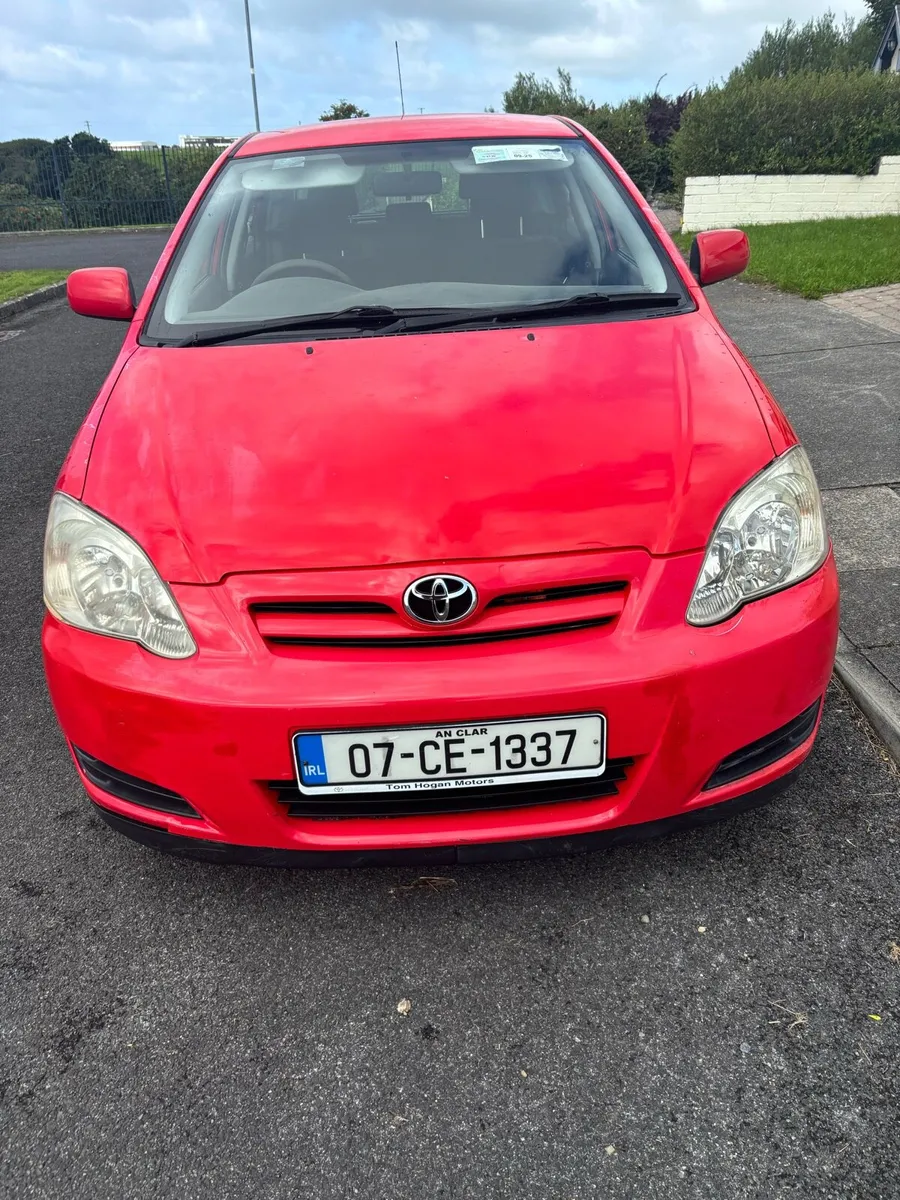 2007 Toyota Corolla 1.4 petrol 1 owner - Image 3