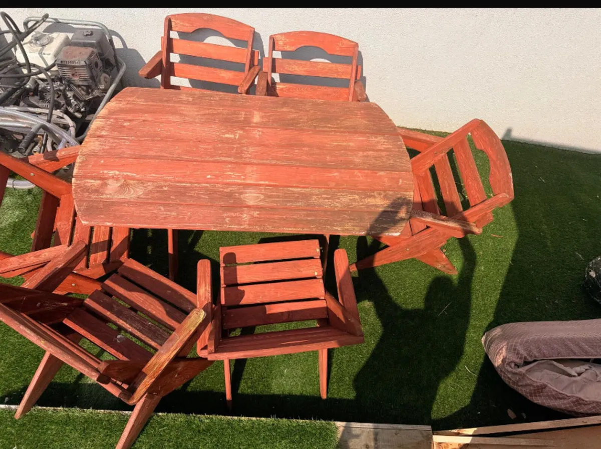 Garden table chairs tumble dryer - Image 2