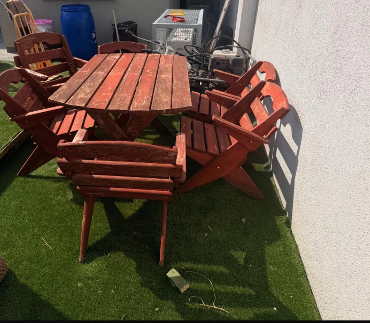 Garden table chairs tumble dryer - Image 4