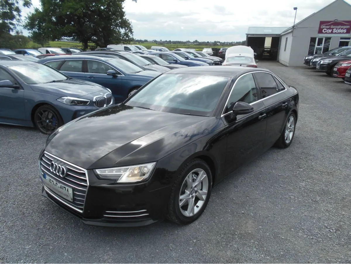 Audi A4 2.0 TDI Ultra Sport 190 BHP Auto (black L - Image 4