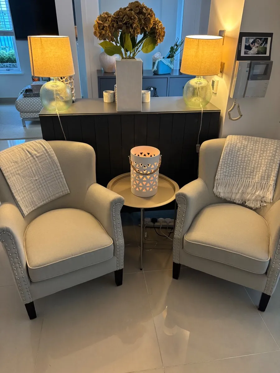 2 x Tub Chairs for sale - Image 2