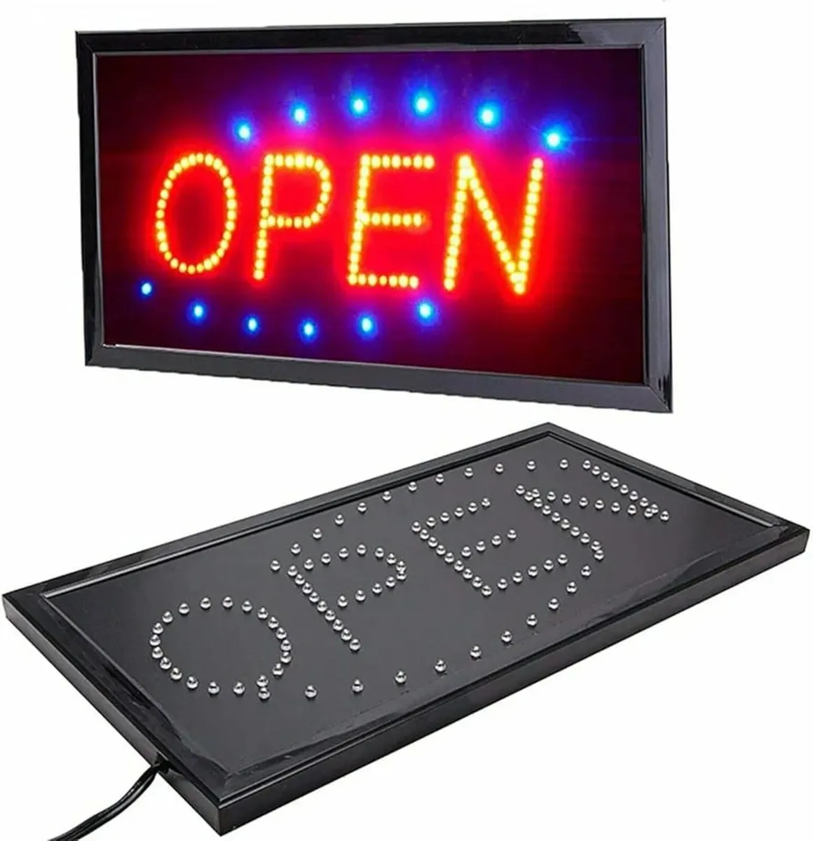Bright LED Neon Open Shop Sign Light Display Sign - Image 1