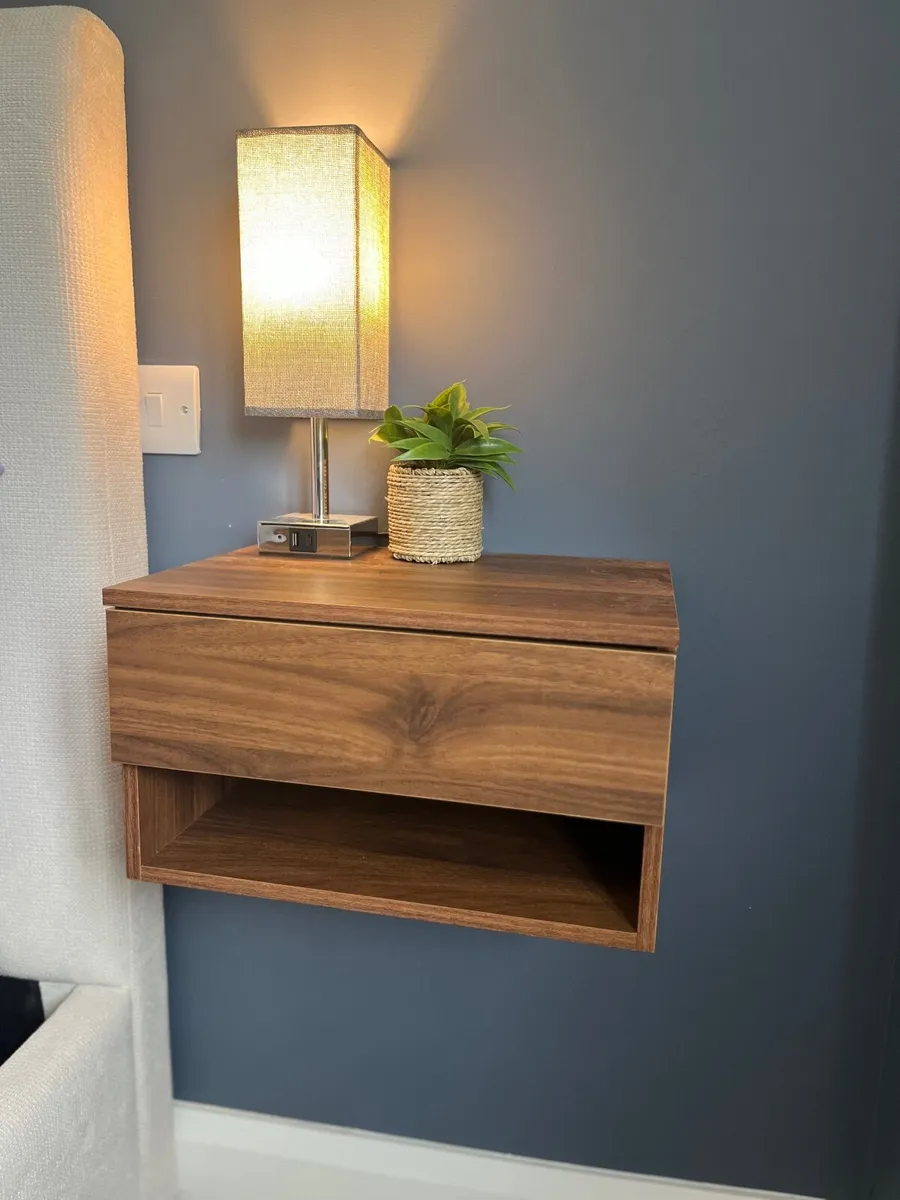 TWO Floating Nightstands - Image 1