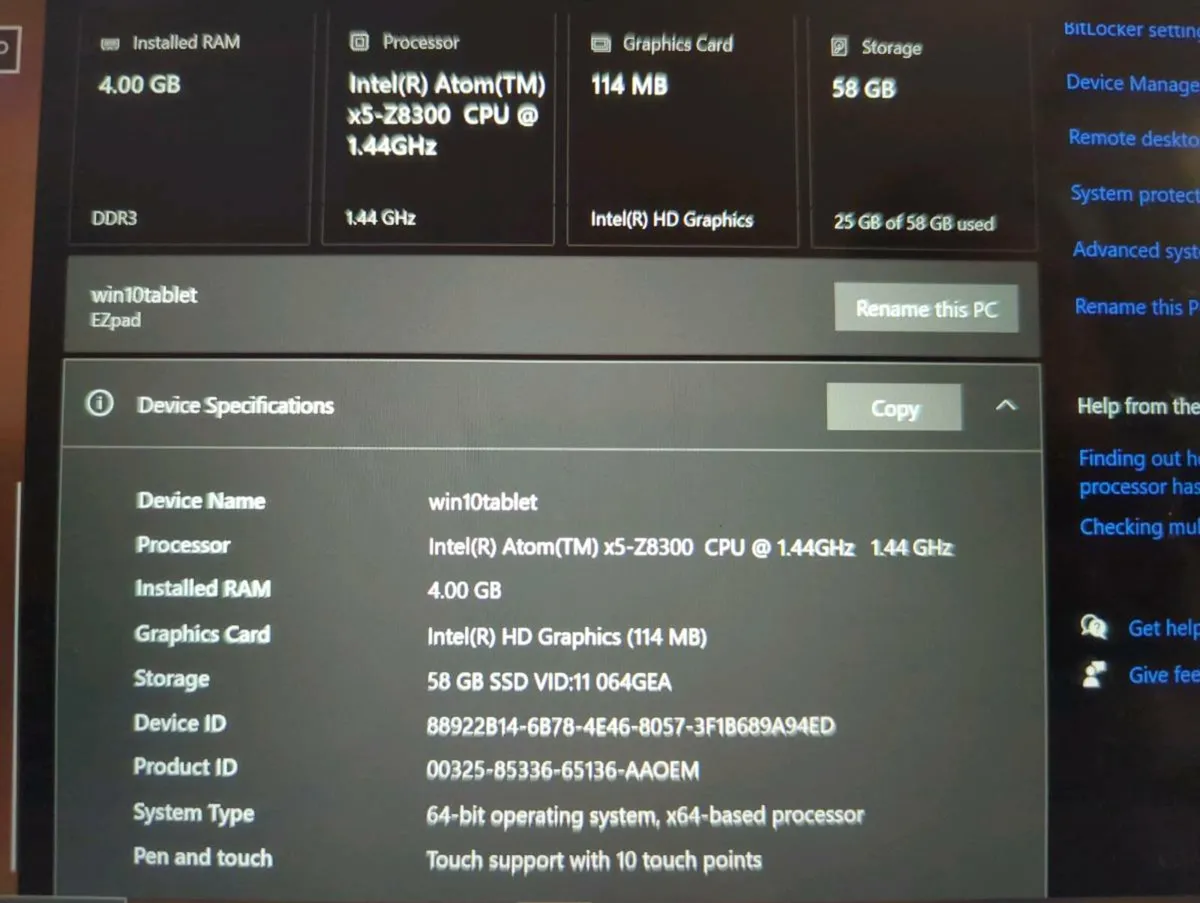 2 x windows tablets - Image 3