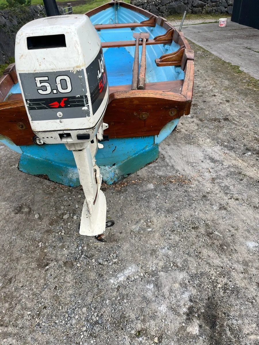 Lake boat, trailer & engine - Image 2
