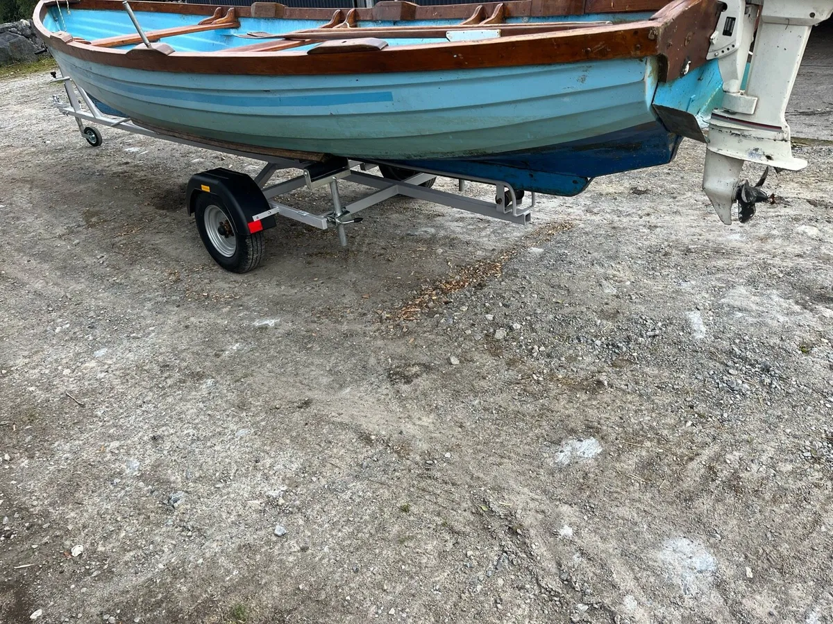 Lake boat, trailer & engine - Image 3