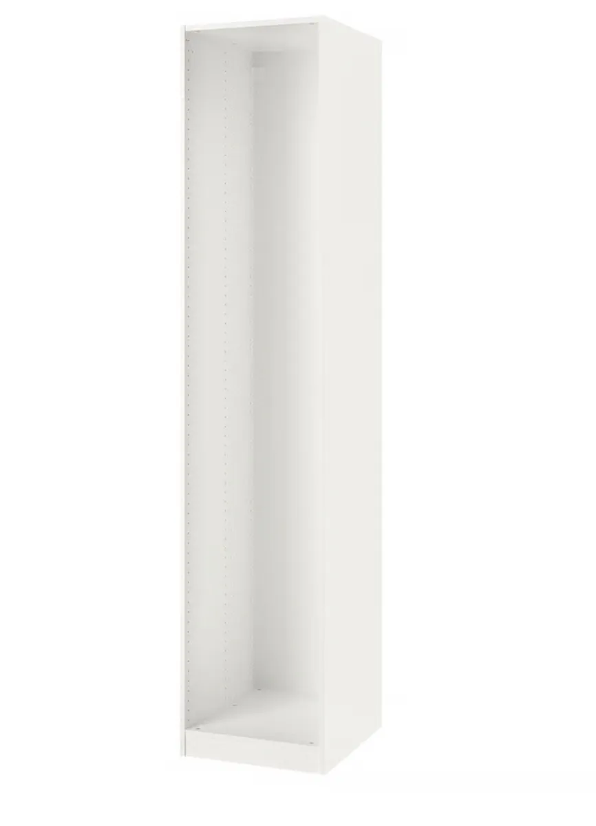 IKEA Pax PAX Wardrobe white, 50x58x236 cm - Image 1