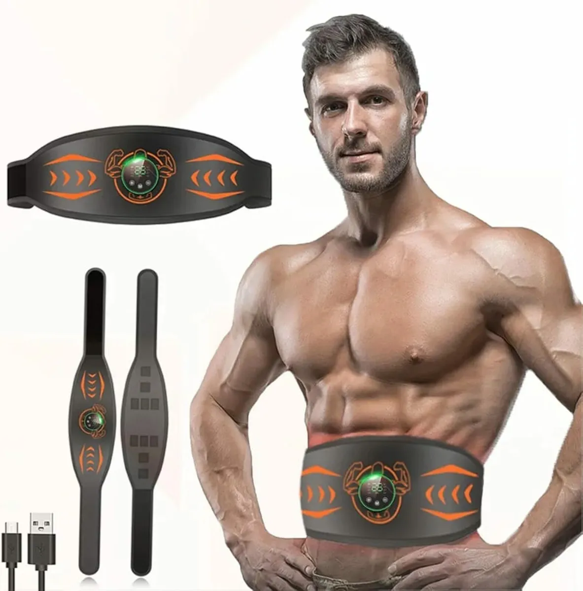 EMS Muscle Stimulator Abs Trainer Muscle Stimulato - Image 1