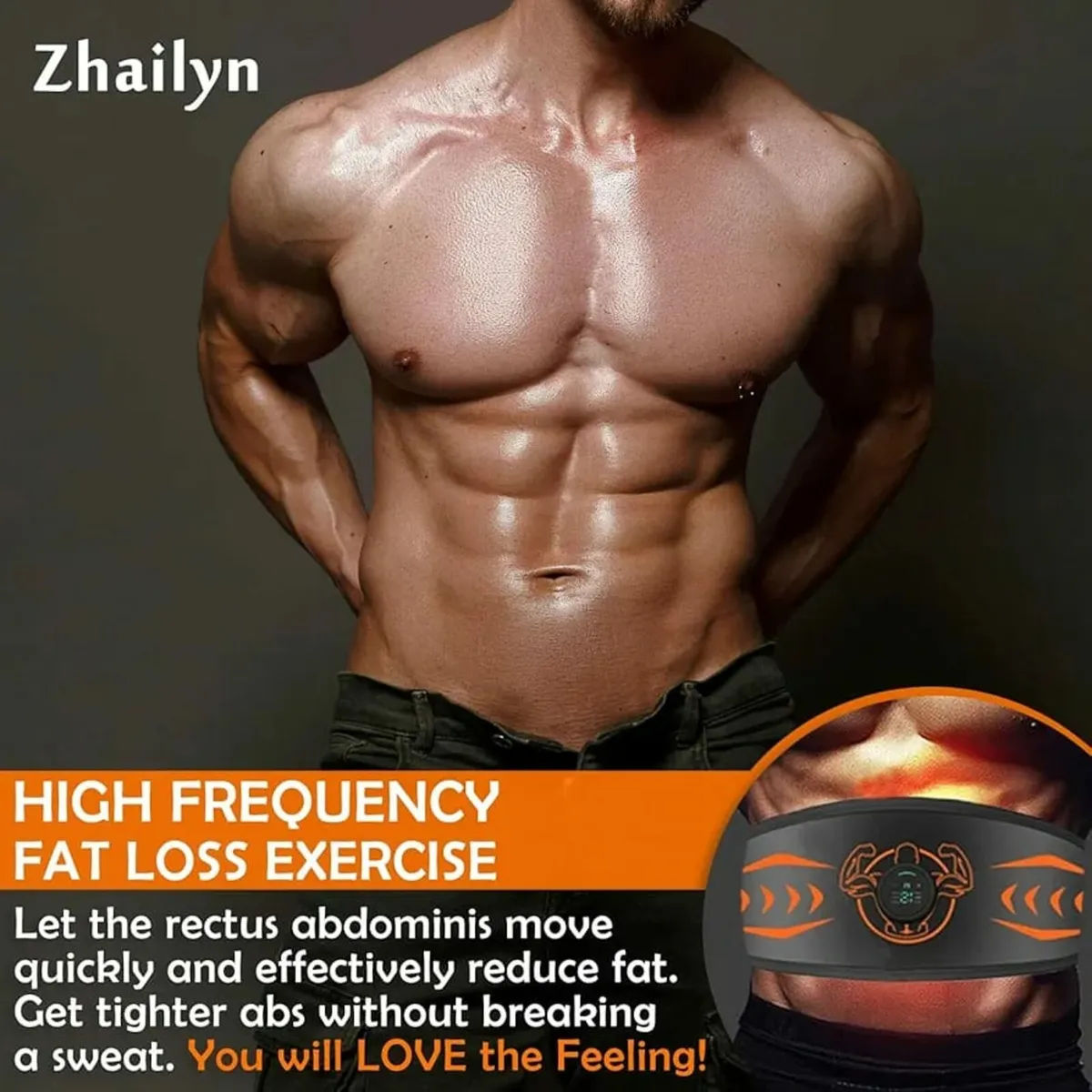 EMS Muscle Stimulator Abs Trainer Muscle Stimulato - Image 4