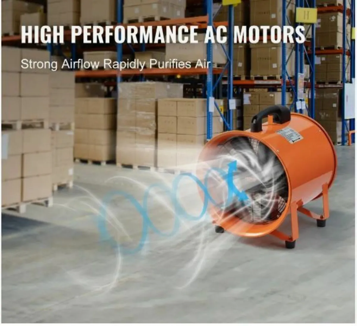 304.8mm Portable Extractor Fan Blower 10m Duct - Image 1