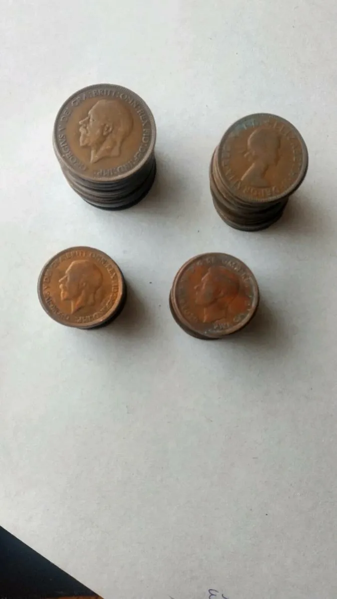 Vintage English coins