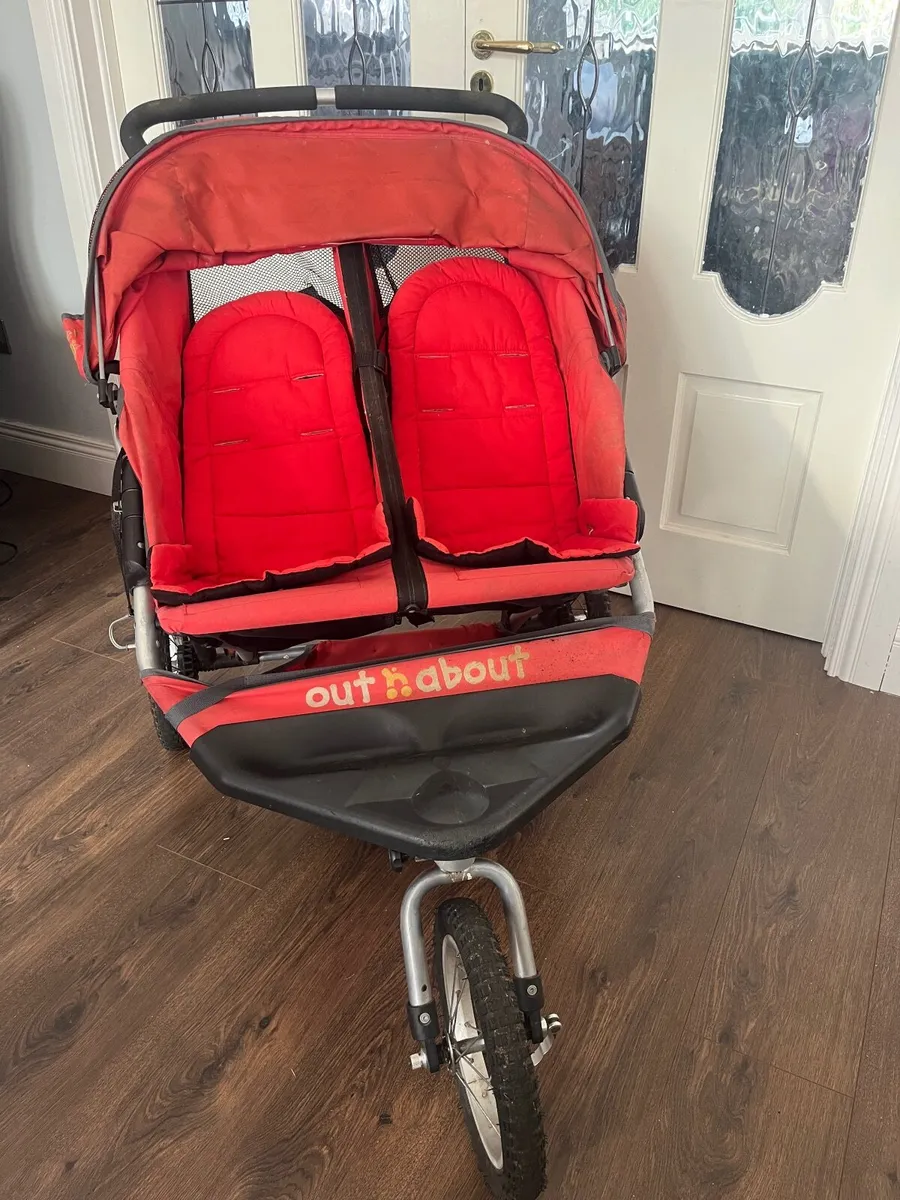 Out and About Double buggy - Image 2