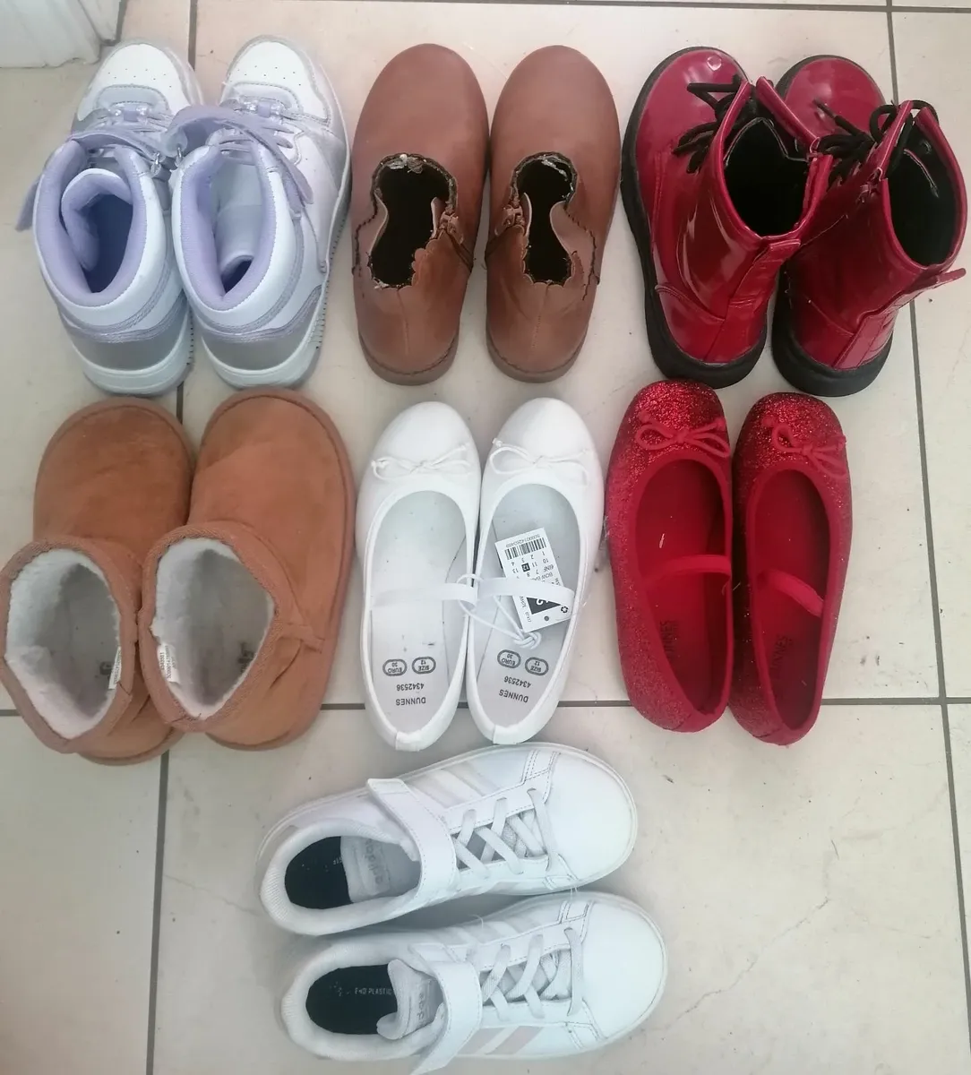Girls Shoes, boots & Slippers Size 12