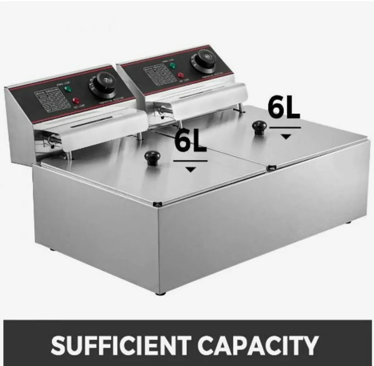 Commercial Deep Fryer 12L Electric Fryer 5000W - Image 3