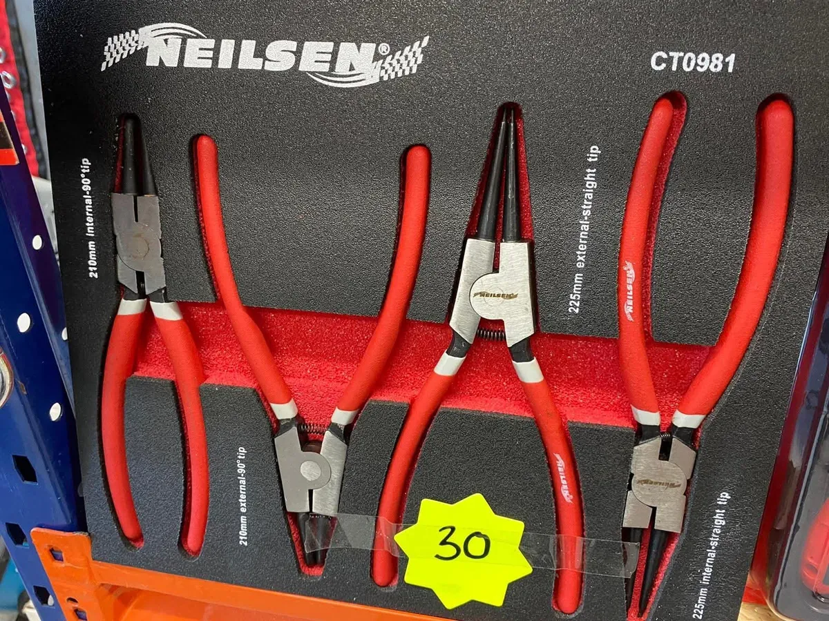 4PC CIRCLIP PLIERS IN EVA FOAM SET