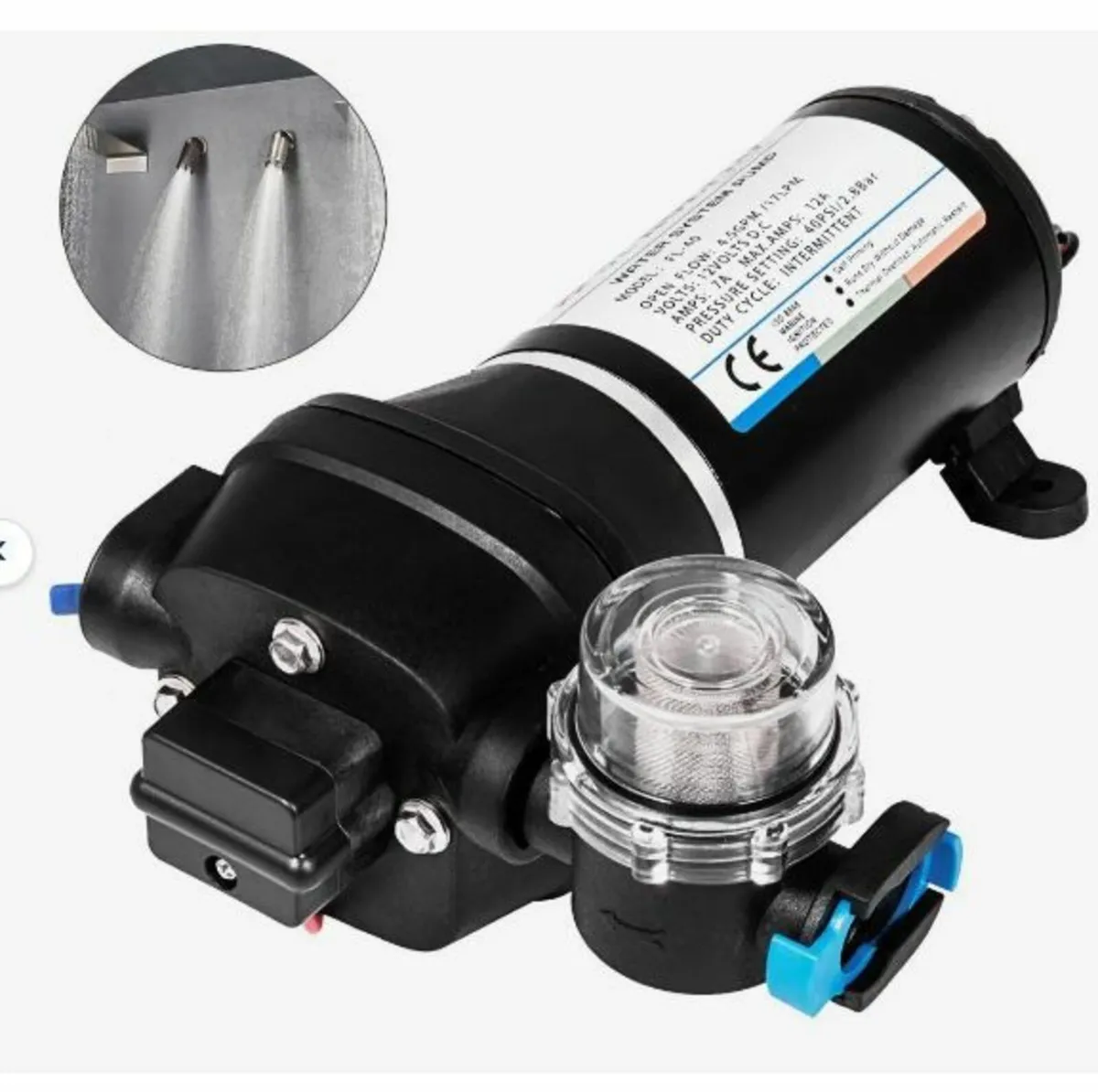 Water Pressure Diaphragm Pump - Image 3